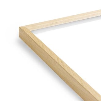 Paper Collective Bilderrahmen 70 x 100 cm, Esche hell