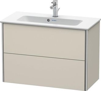 Duravit Duravit - Xsquare Mueble De Pared Compacto 81,0x38,8 Cm, 2 Cajones