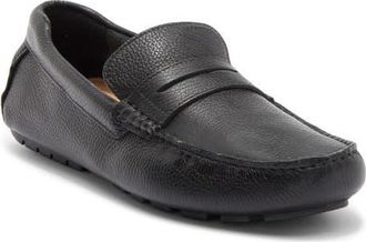 Nordstrom Porter Penny Driving Loafer in Black at Nordstrom, Size 11.5