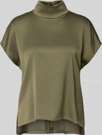 Drykorn Drykorn Blusenshirt mit Stehkragen Modell ALARIA in Oliv, Gr&ouml;&szlig;e 34