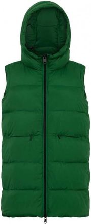 Ecoalf Grasgroene Marangu Vest - Heren - Bodywarmers - Groen - M - Polyester - Jassen