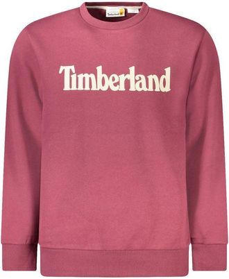 Timberland Rosso Katoenen Heren Sweatshirt
