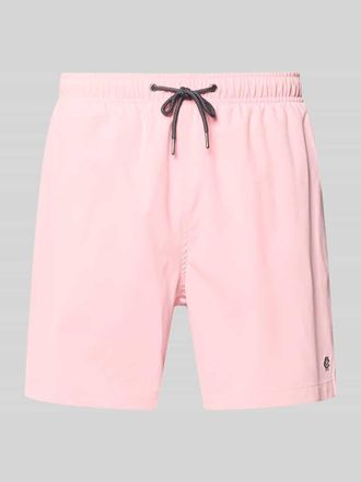 Mc Neal Badehose mit elastischem Bund und Tunnelzug in Hellrosa, Gr&ouml;&szlig;e XXL