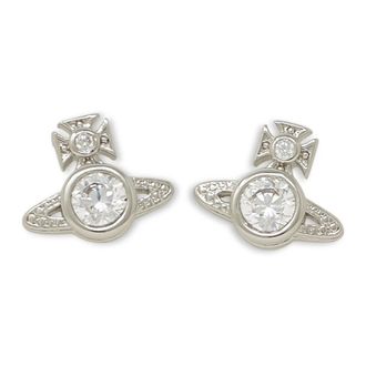 Vivienne Westwood London Orb Earrings - female - Vivienne Westwood - Rings - White - ONE SIZE - Accessories
