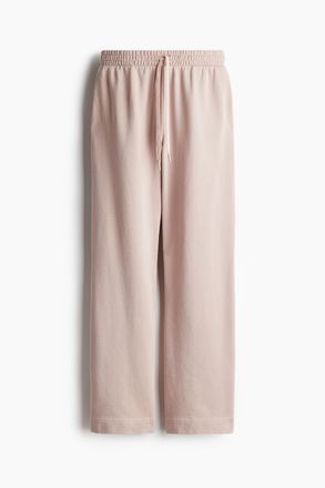 H&M Sweatpants im Washed-Look - Pink