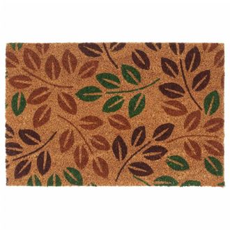 Berkfield Home Door Mat Natural 40x60 cm Tufted Coir in Brown