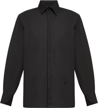 Saint Laurent Cassandre Poplin Shirt, Brand Size 38 (Neck 16.5)