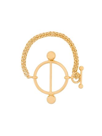 J.W.Anderson Bracciale Disc - Oro