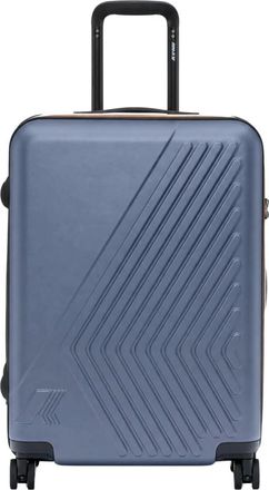 K-Way Trolley Logo Eudoxieur - - Suitcases - unisex - Blu - ONE SIZE