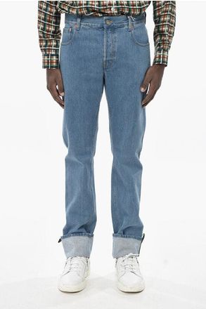 Gucci Regular-Fit Jeans with 16cm Turn-Up Hem size 29
