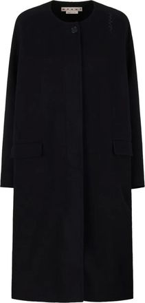 Marni Cappotto con ricamo - Nero