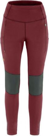 Fj&auml;llr&auml;ven Abisko V&auml;rm Trekking Tights Leggings f&uuml;r Damen | rot
