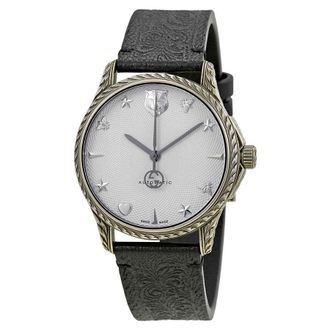 Gucci Le Marche Des Merveilles Silver Dial Automatic Mens Watch YA1264004