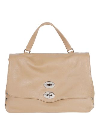 Zanellato Postina M Black Calfskin Shoulder Bag