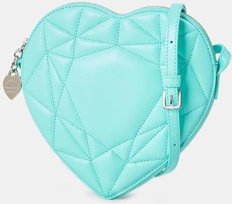 Tiffany & Co. Womens Accessories Pad Heart Cross Body with Chain in Blue - One Size