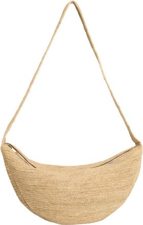 Ibeliv Luna Crescent Bag - Dames - Schoudertassen - Beige - ONE Size - Tassen