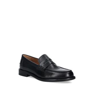 Vagabond Schoenen, Heren, Zwart, 42 EU, Leer, Steven Strap Loafers