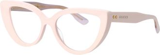 Gucci Optical Glasses - Dames - Brillen - Beige - 52 MM - Accessoires