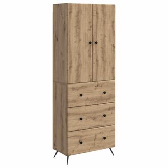 vidaXL Juego De Armarios 2 Uds. 66 X 34,5 X 90 Cm Madera De Ingenier&iacute;a Vidaxl