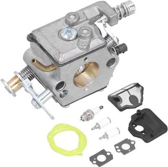 OEM Kit Carburador - Compatible Con Motosierras Husqvarna 36 41 136 137 137e 141 142 141le 142e - Para Reparaci&oacute;n De Motor - 1 Unidad