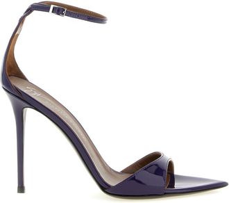 Giuseppe Zanotti Purple Ankle Strap Heels