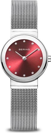 Bering Dameshorloge Classic 26 mm Armband Roestvrij Staal 10126-003 - Dames - Horloges - Grijs - ONE Size - Accessoires