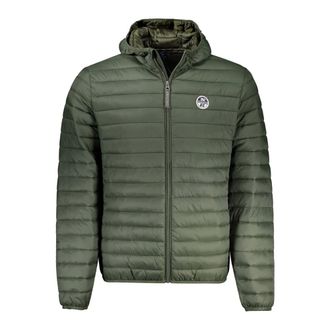 North Sails Winter Jackets, male, Green, Size: XL Clothing