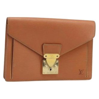 Louis Vuitton Borsa a mano Vintage Epi Pre-owned - - Pre-owned - Donna - Marrone - ONE SIZE