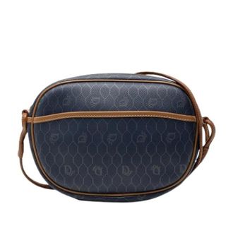 Dior Pre-owned Cross Body Bags, female, Blue, Size: ONE SIZE Pre-owned Vintage Crossbody Bag