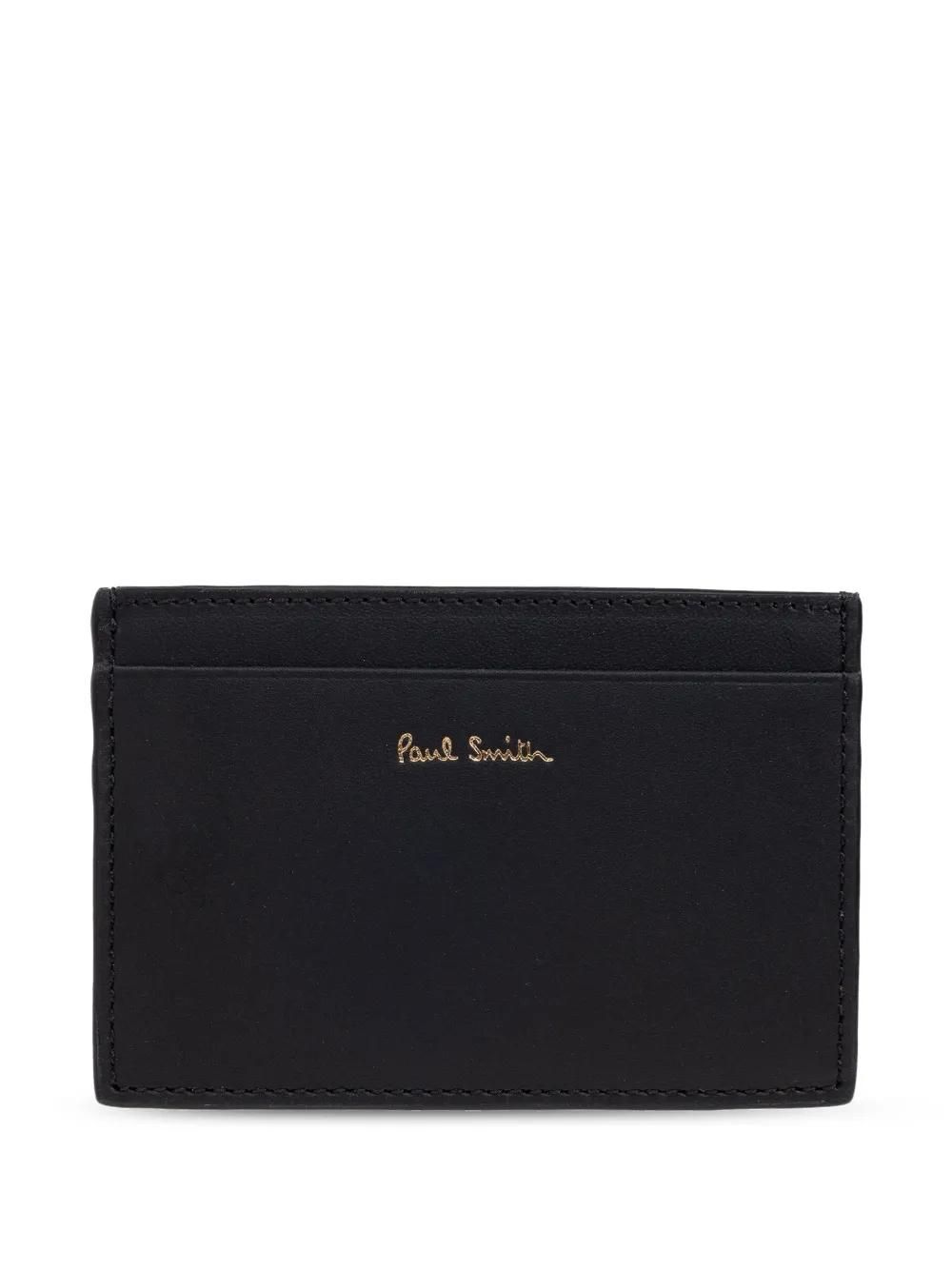 Paul Smith - Navy Zip Leather Wallet