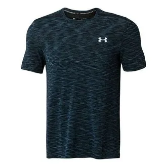 Under Armour Seamless Short Sleeve T-shirt College Navy 1347751-408