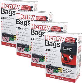 Nova 4 Paquetes De Bolsas (x10) Para Aspirador Numantic