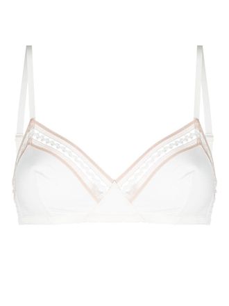 Eres Slalom triangle bra - White