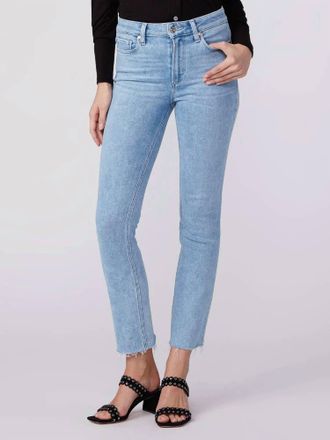 Paige Cindy With Raw Hem Jean In Park Ave