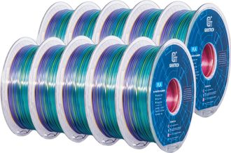 OEM Filamento De Pla Tipo Seda, 1,75 Mm De Di&aacute;metro, F&aacute;cil Impresi&oacute;n En Un Rango De Temperatura De 200-230 &deg;c