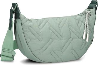 zwei Tassen, Dames, Groen, ONE Size, Nylon, Cleo Cl 50 Schoudertas