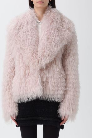 Simonetta Ravizza Fur Coat SIMONETTA RAVIZZA Woman color Pink