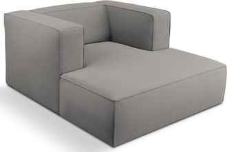 CXL by Christian Lacroix Designer Chaiselongue Muse - mit Bouclé-Bezug Grau