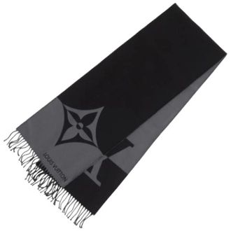 Louis Vuitton Pre-owned Scarves, unisex, Black, Size: ONE SIZE Pre-owned Shawl
