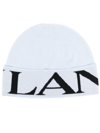 Lanvin Gebreide muts - Blauw