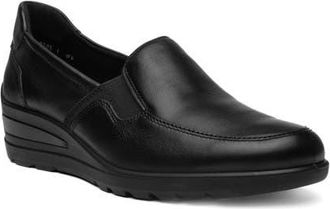 Ara Zen Wedge Loafer in Black at Nordstrom, Size 10.5