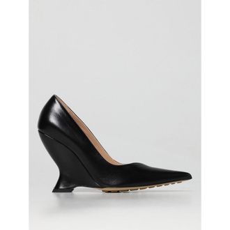 Bottega Veneta Black Leather High Heel Womens Pumps