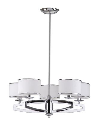 Safavieh Lenora 5-Light Drum Adjustable Pendant