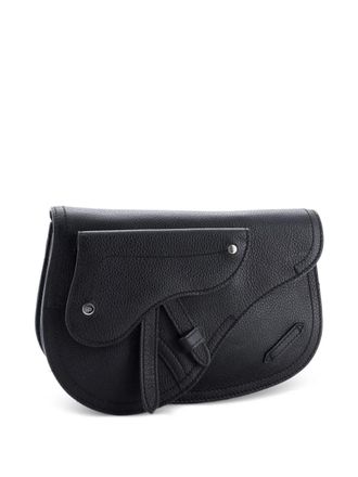 Dior Saddle Messenger Pouch Leather crossbody bag - Nero