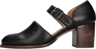 Chie Mihara Tubal Trokanero - Dames - Pumps - Zwart - 37 EU - Leer - Schoenen