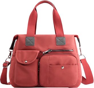 Generic Women Handbag Large Shoulder Bag Top Handle Handbag Large Capacity With Shoulder Straps Suitable For Gyms Workplaces And Schools Travel Duffle Bag Bag