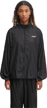 Puma X Ros&eacute; T7 Oversized Track Jacket - Dames - Outdoorjassen - Zwart - S - Polyester - Fitness