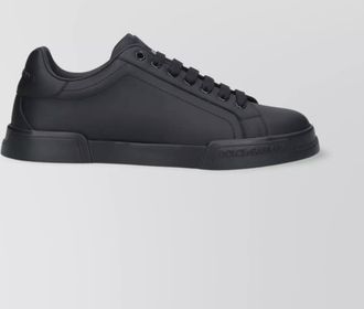 Dolce & Gabbana leather low-top sneakers