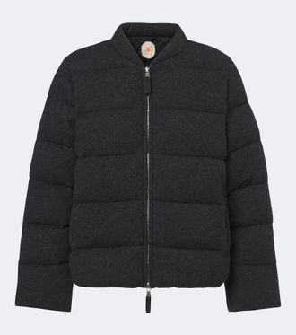Jardin Des Orangers Piumino in cashmere