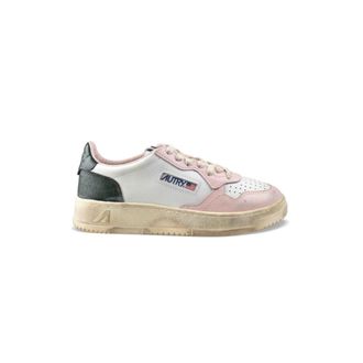 Autry Super Vintage Low-Top Sneakers - Dames - Sneakers - Veelkleurig - 37 EU - Leer - Schoenen